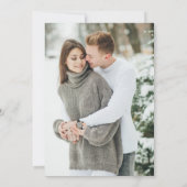 Elegant Eucalyptus Greenery Save The Date (Achterkant)