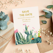 Elegant Eucalyptus Greenery Succulents Wedding Save The Date
