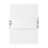 Elegant Eucalyptus Greenery Uitnodigingen Wikkel (Achterkant Voorbeeld)