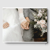 Elegant Eucalyptus Greenery Wedding Guest Book Gastenboek (Achterkant)