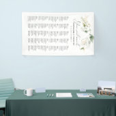 Elegant Eucalyptus Greenery Wedding Seating Seatin Spandoek (Beurs)
