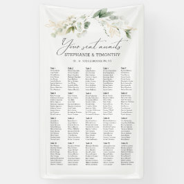 Elegant Eucalyptus Greenery Wedding Seating Seatin Spandoek