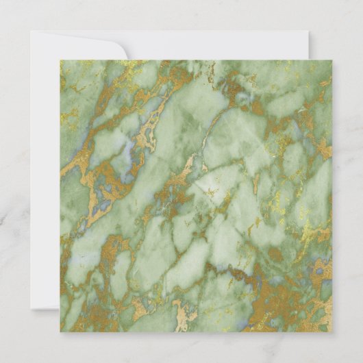 ELEGANT EUCALYPTUS-INVITATIE KAART (Achterkant)