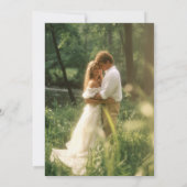 Elegant Eucalyptus Lantern Save the Date   Kaart (Achterkant)