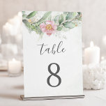 Elegant Eucalyptus Leaves Greenery Gold Wedding Kaart<br><div class="desc">Mooie trouwnummers met waterverf eucalyptus en goudbladeren. Ideale keuze voor lente- en zomerbruiloften.</div>