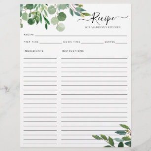 Elegant Eucalyptus Leaves Kitchen Recipe