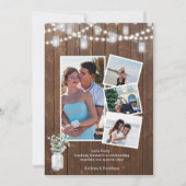 Elegant Eucalyptus Mason Jar I DO Verlovingsfeest Kaart (Achterkant)