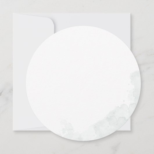 Elegant Eucalyptus Minimalistisch Vrijgezellenfees Kaart (Achterkant)