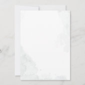 Elegant Eucalyptus Minimalistisch Vrijgezellenfees Kaart (Achterkant)