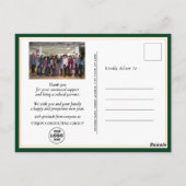 Elegant Eucalyptus Pine Cone Foliage Business Briefkaart (Achterkant)