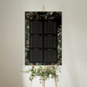 Elegant Eucalyptus Premium Weddenschap Black Onyx Poster