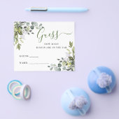 Elegant Eucalyptus raden hoeveel gamekaart Flyer (Enkel)