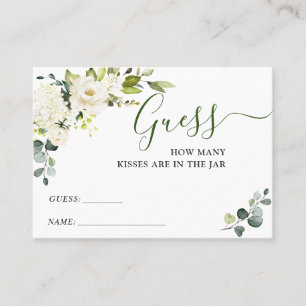 Elegant Eucalyptus raden hoeveel gamekaart Visitekaartje