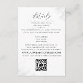 Elegant Eucalyptus Simple Website - Details Informatiekaartje (Voorkant)