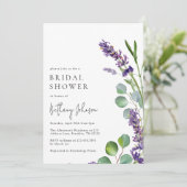 Elegant eucalyptus Vrijgezellenfeest Kaart (Staand voorkant)