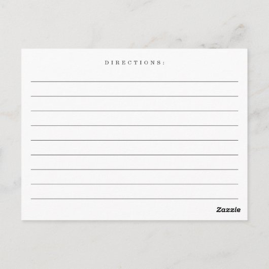 Elegant Eucalyptus Vrijgezellenfeest Recipcard Briefkaart (Achterkant)