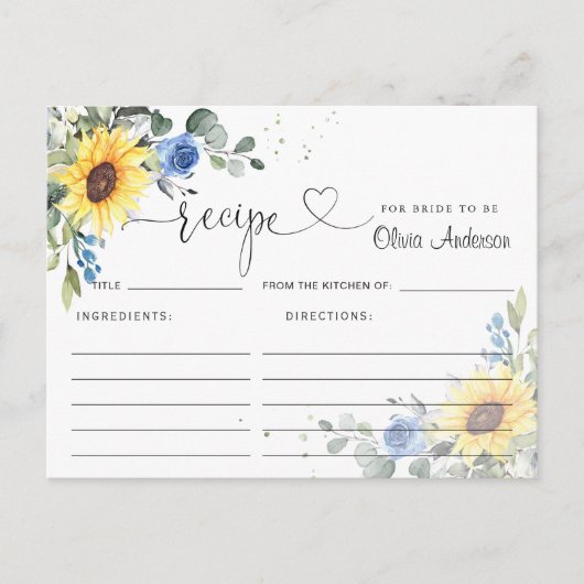 Elegant Eucalyptus Vrijgezellenfeest Recipcard Briefkaart (Voorkant)