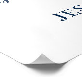 Elegant Eucalyptus VRIJGEZELLENFEEST Welkomstteken Poster (Hoek)