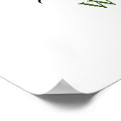 Elegant Eucalyptus Waterverf Couple Couple Shower Poster (Hoek)