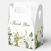 Elegant Eucalyptus Waterverf Greenery Bedankdoosjes (Geopend)