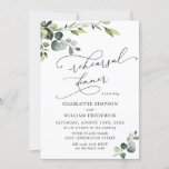 Elegant Eucalyptus Waterverf REHEARSAL DINNER Kaart<br><div class="desc">Creëer de perfecte REHEARSAL DINNER nodigt met deze "Waterverf Eucalyptus Greenery"-sjabloon uit. Voor verdere aanpassing,  te klikken gelieve de "pas verder"verbinding aan en ons ontwerphulpmiddel te gebruiken om deze sjabloon te wijzigen. Neem contact met me op als je hulp of overeenkomende objecten nodig hebt.</div>