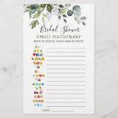 Elegant Eucalyptus Waterverf Vrijgezellenfeest Gam (Voorkant)