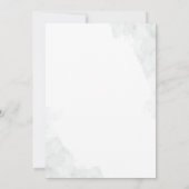 Elegant Eucalyptus Waterverf Vrijgezellenfeest Kaart (Achterkant)