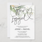 Elegant Eucalyptus We zijn een partij bij de overe Kaart (Voorkant)