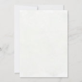 Elegant Eucalyptus Weddenschap Kaart (Achterkant)