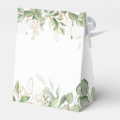 Elegant Eucalyptus Wedding Favor Box Bedankdoosjes (Achterkant)