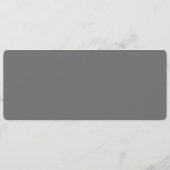 Elegant Eucalyptus Wedding Suite-programmakaart Programmakaart (Achterkant)