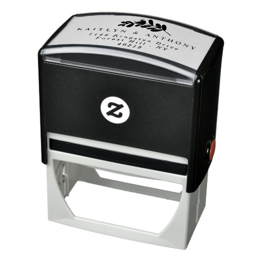 Elegant Eucalyptus Wedding Zelfinktende Stempel (Product)