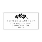 Elegant Eucalyptus Wedding Zelfinktende Stempel (Design)