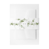 Elegant Eucalyptus Wreath Monogram Weddenschap Uitnodigingen Wikkel (Voorkant Voorbeeld)