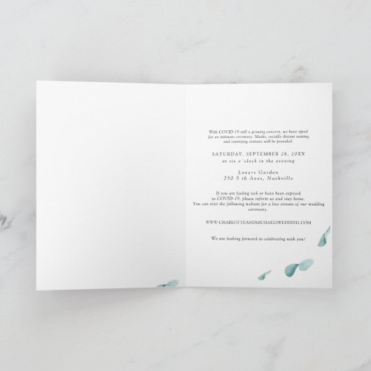 Elegant Eukalyptus Grün Gold (Binnen)