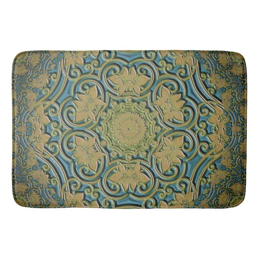 Elegant Europees ontwerp badmat (Voorkant)