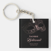 Elegant Evening Bridesmaid Sleutelhanger (Voorkant)