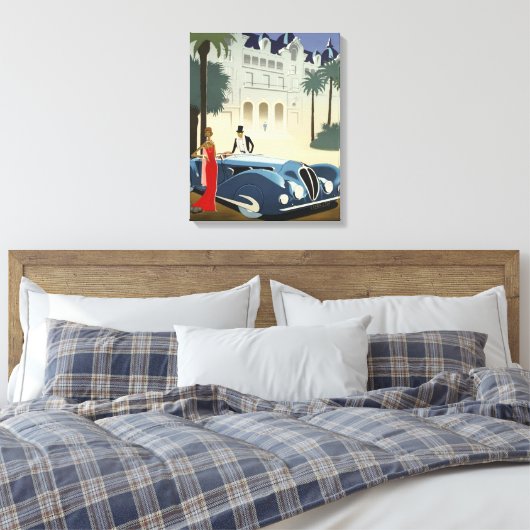 Elegant Evening Canvas Afdruk (Insitu (Slaapkamer))