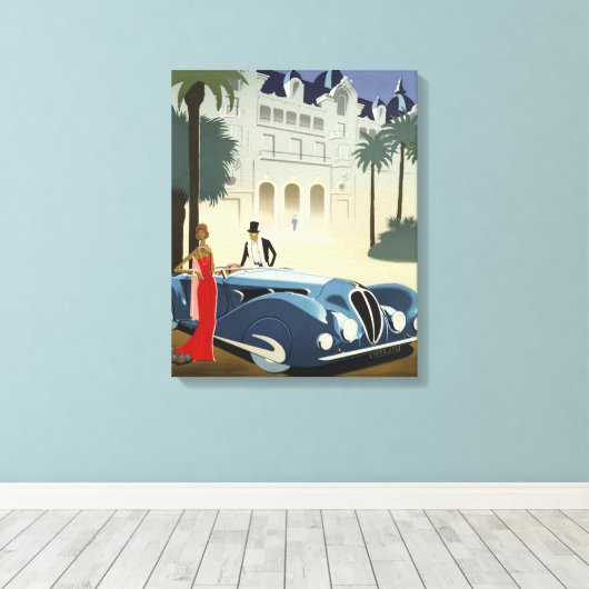 Elegant Evening Canvas Afdruk (Insitu (Houten vloer))