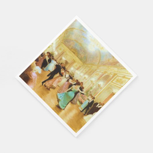 Elegant Evening (Dancing at the Palace Ball) Servet (Hoek)