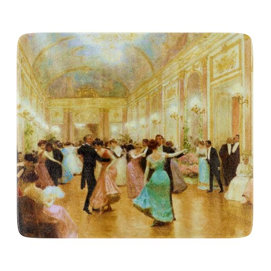 Elegant Evening (Dancing at the Palace Ball) Snijplank (Voorkant)