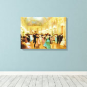 Elegant Evening (Dansen bij de Palace Ball) Canvas Afdruk (Insitu (Houten vloer))
