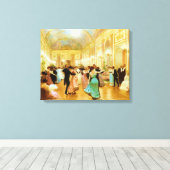 Elegant Evening (Dansen bij de Palace Ball) Canvas Afdruk (Insitu (Houten vloer))