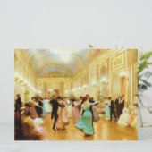Elegant Evening (Dansen bij de Palace Ball) Kaart (Staand voorkant)