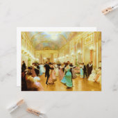 Elegant Evening (Dansen bij de Palace Ball) Kaart (Voorkant / Achterkant in situ)
