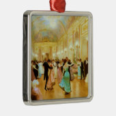 Elegant Evening (Dansen bij de Palace Ball) Metalen Ornament (Rechts)
