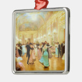 Elegant Evening (Dansen bij de Palace Ball) Metalen Ornament (Links)