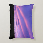 Elegant Evening Sky Decorative Purple Sunset Accent Kussen (Voorkant(Verticaal))