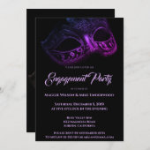 Elegant Evening Uitnodiging (Voorkant / Achterkant)