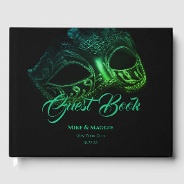Elegant Evening Wedding Weddenschap Book Gastenboek